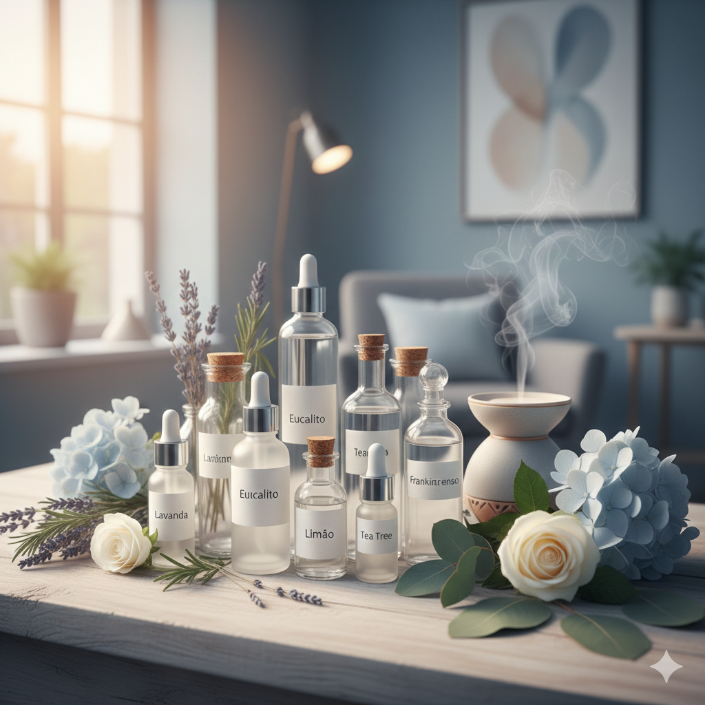 Ervas e Óleos Essenciais